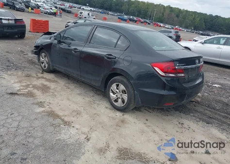 2013 Honda Civic Lx from USA, damaged, VIN 2HGFB2F53DH301951